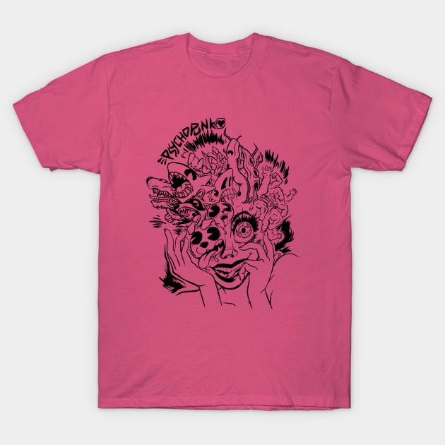 Psychopunk T-Shirt by mcgriffin